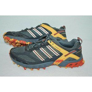 Adidas Women's Kanadia TR 2 Running Shoes Sneaker Gray Yellow Size 7.5